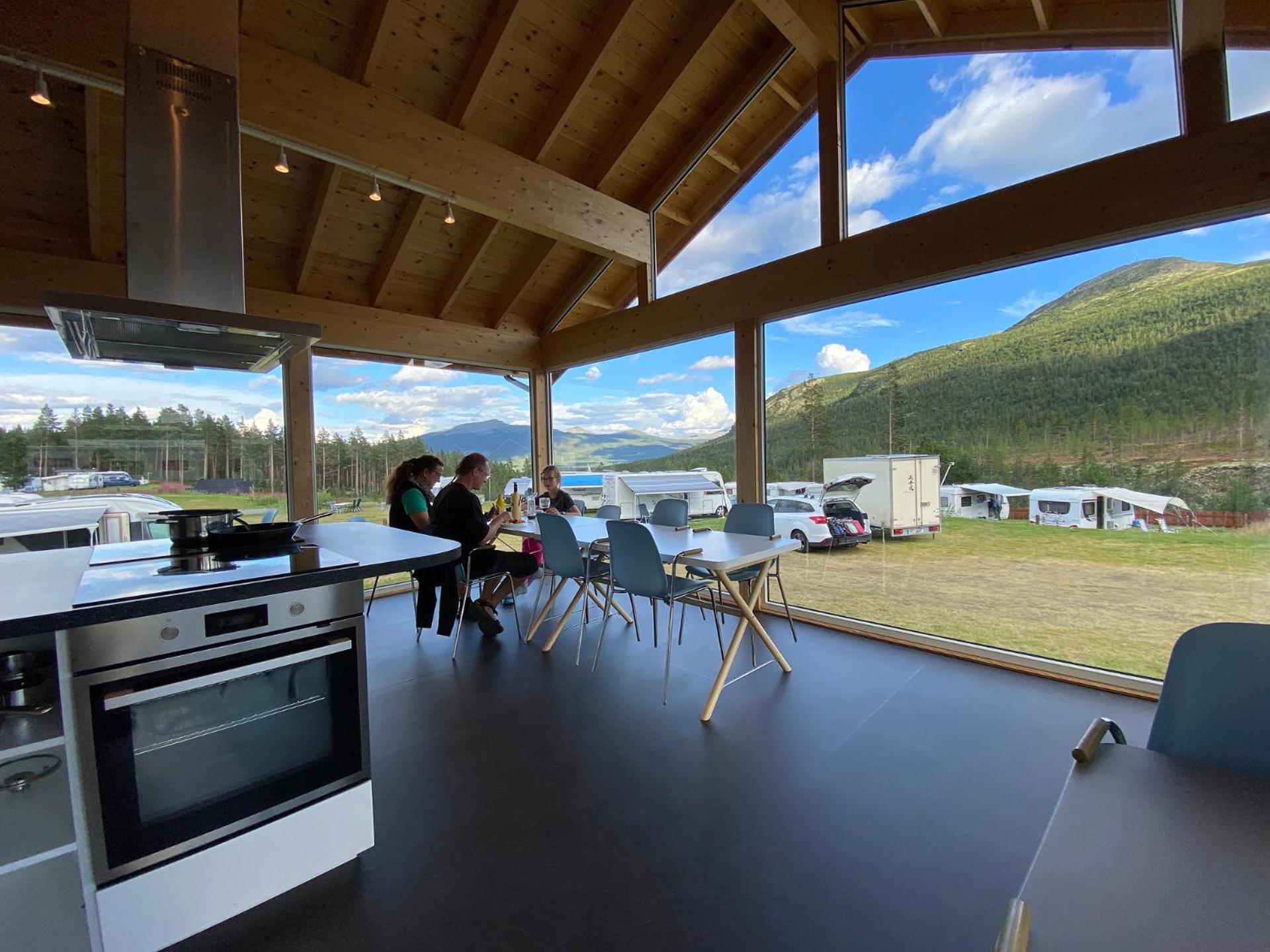 Campinghytter Ved Jotunheimen Randsverk ภายนอก รูปภาพ